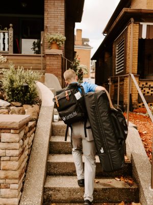 In-Home Physical Therapy Provider - Carrying equipment into home